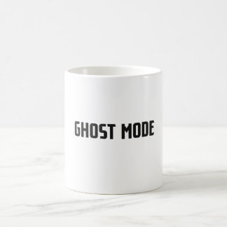 Ghost Mode: Silence is Power Coffee Mug