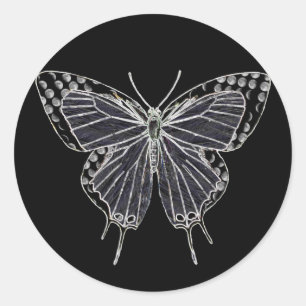 Ghost Moth Sticker