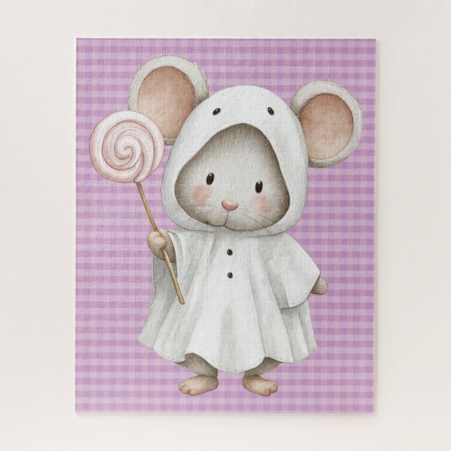 Ghost Mouse Puzzle (Vertical)