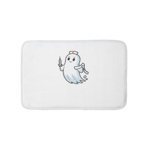 ghost nurse Classic T-Shirt_1 Bath Mat