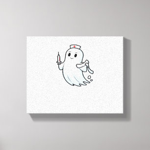 ghost nurse Classic T-Shirt_1 Canvas Print