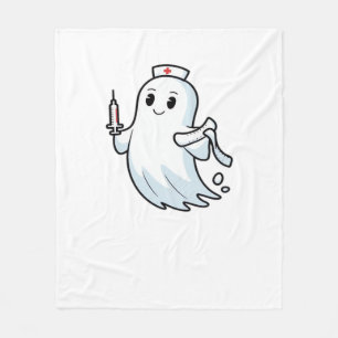 ghost nurse Classic T-Shirt_1 Fleece Blanket
