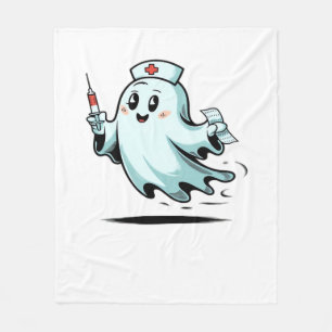 ghost nurse Classic T-Shirt_2 Fleece Blanket