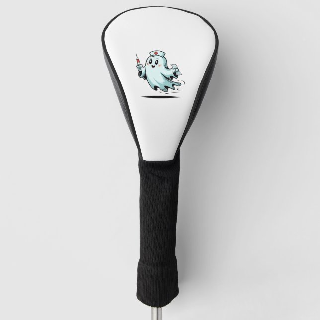 ghost nurse Classic T-Shirt_2 Golf Head Cover (Front)