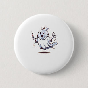 ghost nurse Classic T-Shirt 2 Inch Round Button