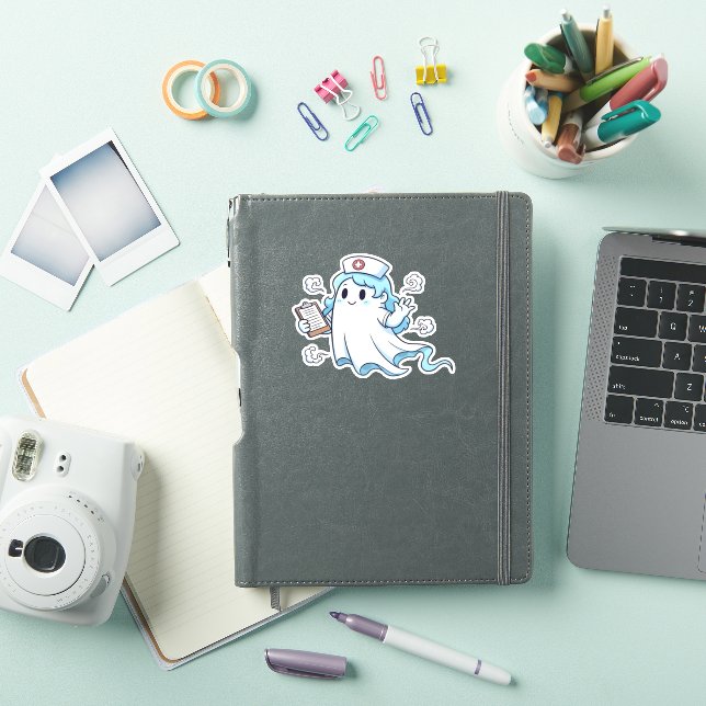 Ghost Nurse  Spookily Caring and Whimsically Haunt (iPad Cover)