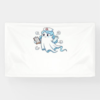 Ghost Nurse  Spookily Caring and Whimsically Haunt Banner
