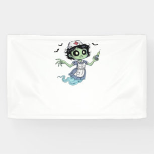 Ghost Nurse  Spookily Caring and Whimsically Haunt Banner
