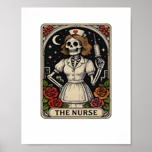 Ghost Nurse  Spookily Caring and Whimsically Haunt Poster