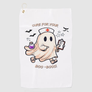 Ghost Nurse with Magical Potion – Cure for Your Bo Golf Towel