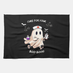 Ghost Nurse with Magical Potion � Cure for Your Bo Kitchen Towel