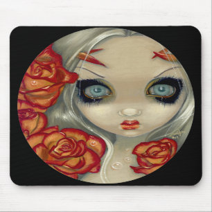 "Ghost of a Rose" Mousepad