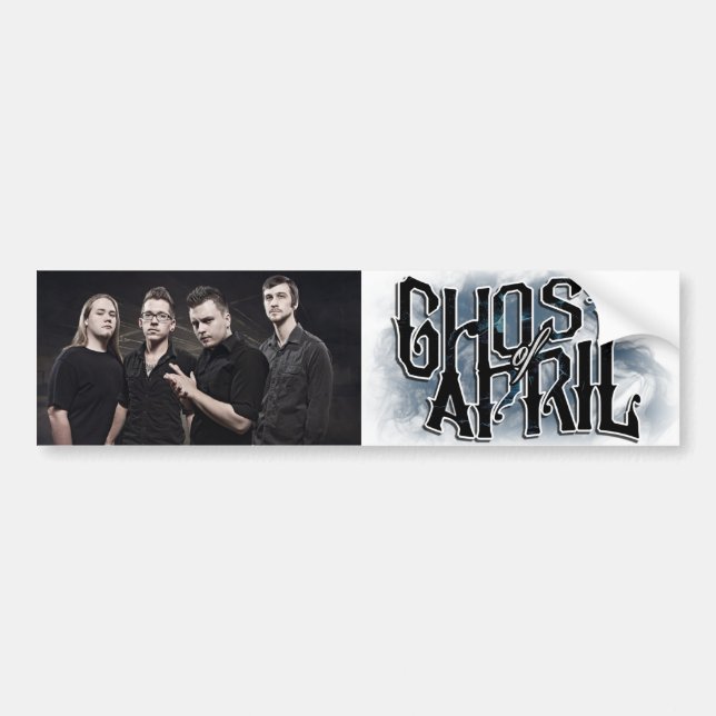 Ghost of April Logo Bumper Sticker (Front)