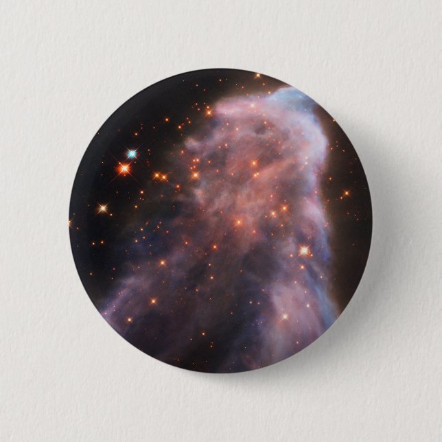 Ghost of Cassiopeia Nebula 2 Inch Round Button (Front)