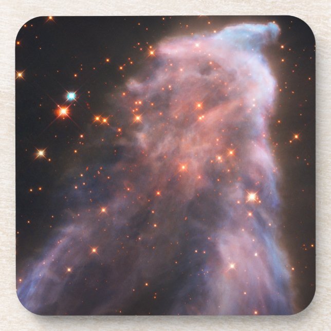 Ghost of Cassiopeia Nebula Coaster (Front)