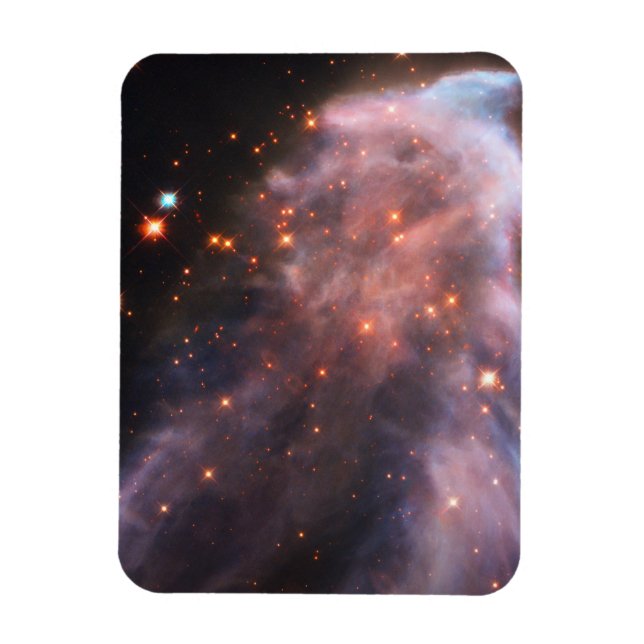 Ghost of Cassiopeia Nebula Magnet (Vertical)