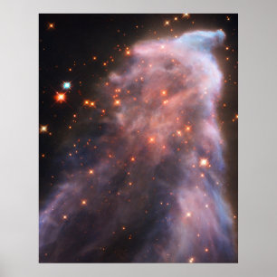 Ghost of Cassiopeia Nebula Poster