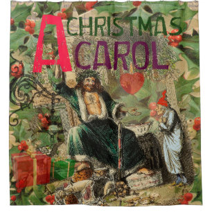 Ghost of Christmas Present Illustration Scrooge