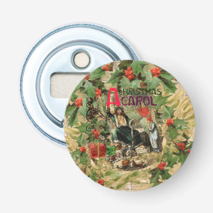 Ghost of Christmas Present Illustration Scrooge Bottle Opener