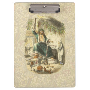 Ghost of Christmas Present Scrooge  Clipboard