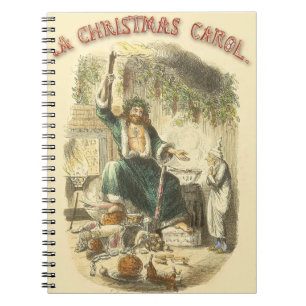Ghost of Christmas Present Scrooge Notebook