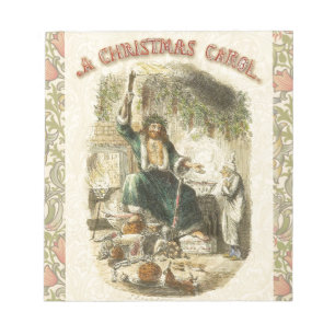 Ghost of Christmas Present Scrooge Notepad
