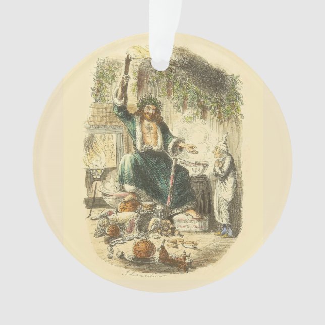 Ghost of Christmas Present Scrooge  Ornament (Front)