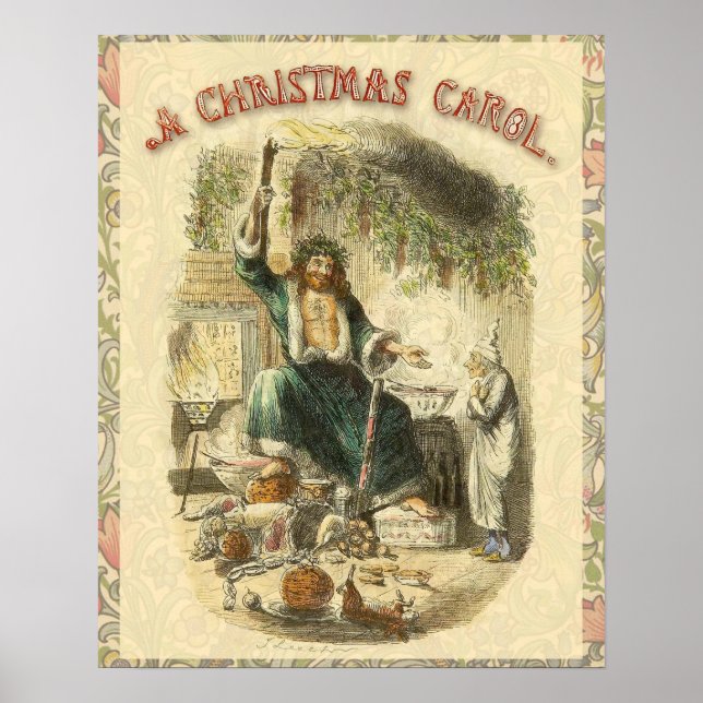 Ghost of Christmas Present Scrooge  Poster (Front)