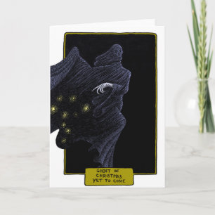 ghost of christmas yet to come holiday card