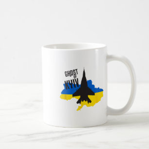 Ghost Of Kyiv - Mig 29 Fight Pilot Ace Of Ukraine Coffee Mug