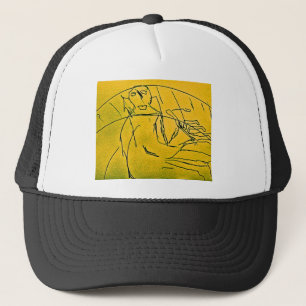 GHOST OF PIANIST TRUCKER HAT