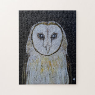 Ghost of the Night Painting by Alfred Fox Jigsaw Puzzle