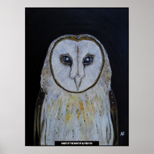 Ghost of the Night Painting by Alfred Fox Poster
