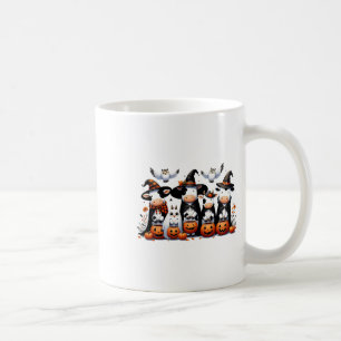 Ghost Owls Cows Halloween Animals Cow Lover Spooky Coffee Mug