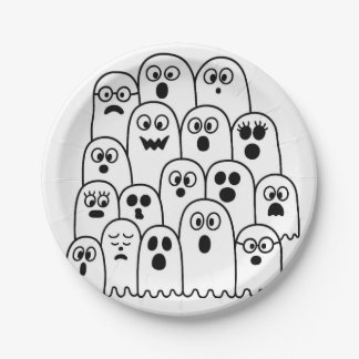 Ghost paper plate