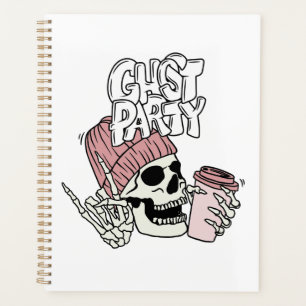 Ghost party notebook planner