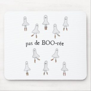 Ghost Pas De Boo-rée Ballet Dancer Spooky Hallowee Mouse Pad