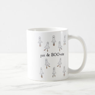 Ghost Pas De Boo-rée Llet Dancer Spooky Halloween  Coffee Mug
