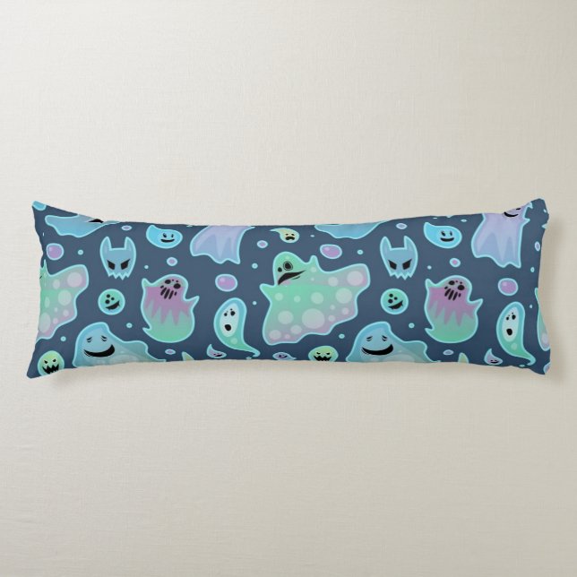 Ghost pattern body pillow (Front)