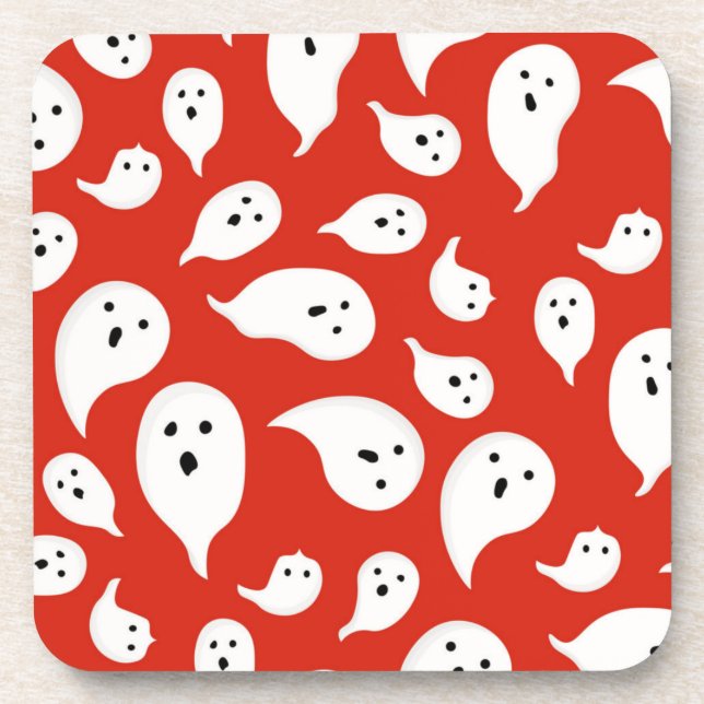 Ghost pattern coaster (Front)