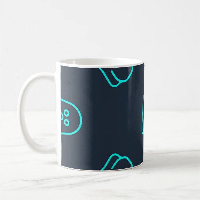 Ghost pattern coffee mug (Left)