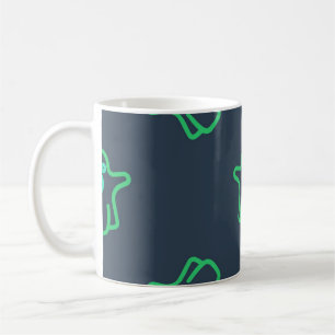 Ghost pattern coffee mug