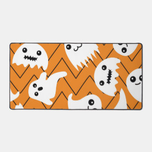 Ghost pattern desk mat