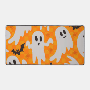 Ghost pattern desk mat