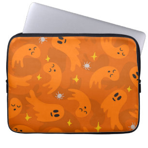 Ghost pattern laptop sleeve