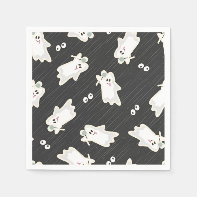 Ghost pattern napkin (Front)