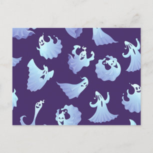Ghost pattern postcard