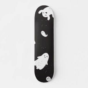 Ghost pattern skateboard