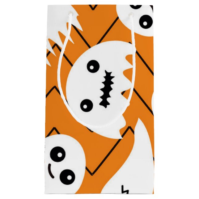 Ghost pattern small gift bag (Front)