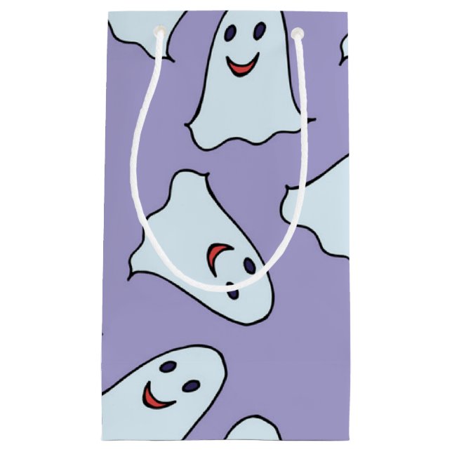 Ghost pattern small gift bag (Front)